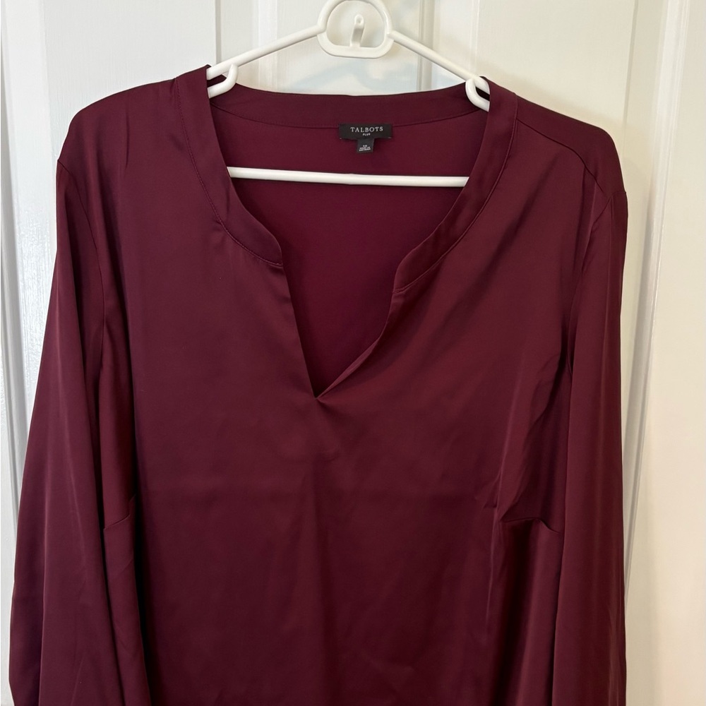 Beautiful charmeuse tunic